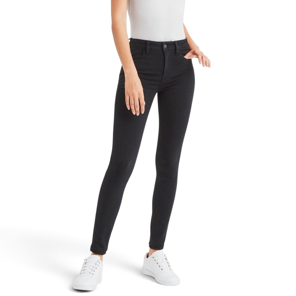 American Eagle Jegging Women 14 Short Black Hi-Rise Next Level Stretch Pants NEW